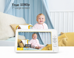 Wireless Babyvakt med Kamera Split Screen HD Babymonitor 7''
