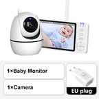 BabyMonitor med mörkerseende kamera 5 tum barnvakt
