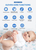 BabyMonitor med HD-barnvaktskamera